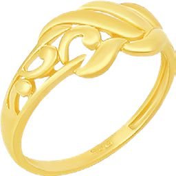 Hallmarked 916 Shiny Ladies Ring