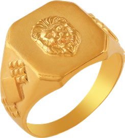 Hall Marked 916 Broad Gents Rings