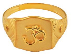 Hall Marked 916 Broad Gents Rings